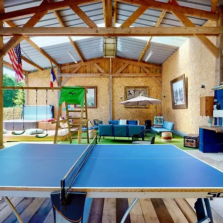 Ferienhaus La Clef Decamp Cornillieres Maisonnettes 35 Pers Jacuzzi, Jeux *