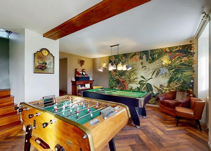 Ferienhaus La Clef Decamp Cornillieres Maisonnettes 35 Pers Jacuzzi, Jeux