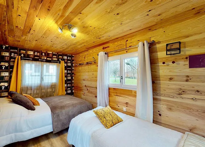 Ferienhaus La Clef Decamp Cornillieres Maisonnettes 35 Pers Jacuzzi, Jeux Tessy-sur-Vire