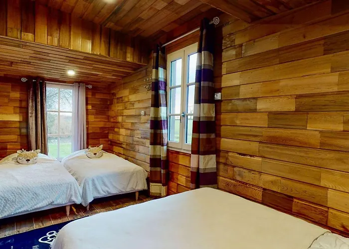 Ferienhaus La Clef Decamp Cornillieres Maisonnettes 35 Pers Jacuzzi, Jeux Tessy-sur-Vire