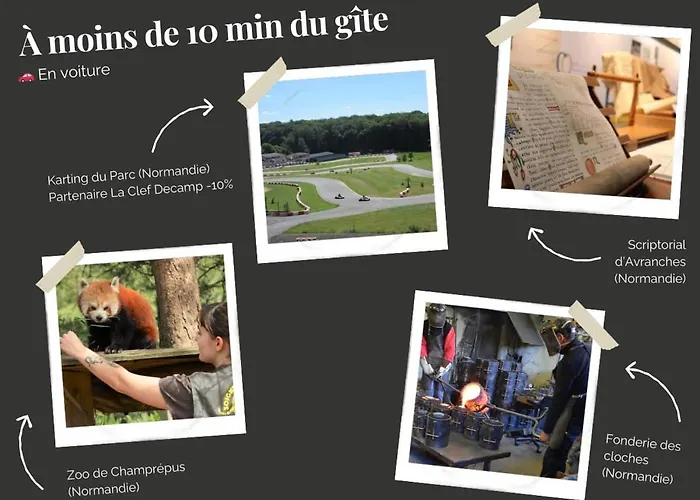 Ferienhaus La Clef Decamp Cornillieres Maisonnettes 35 Pers Jacuzzi, Jeux Tessy-sur-Vire